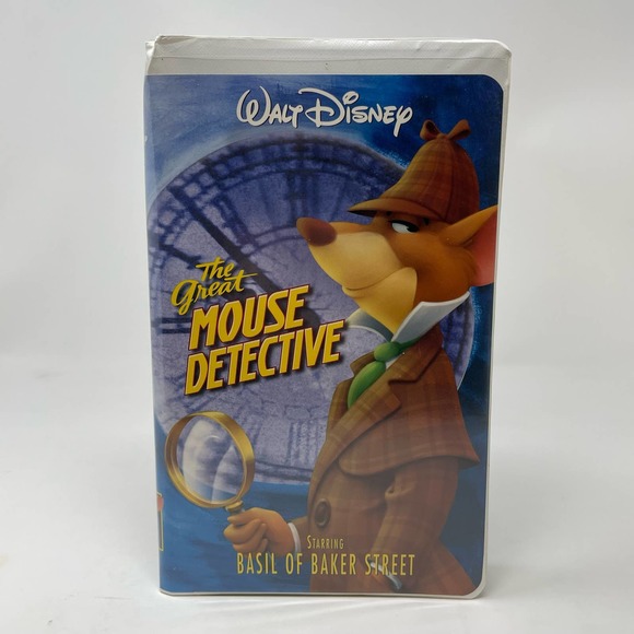 VHS Lot The Rescuers Mouse Detective American Tail Mouse Mice Disney Universal - Picture 8 of 10